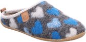 Rohde Pantoffels Dames - Blauw - Uitneembaar Voetbed - Maat 42