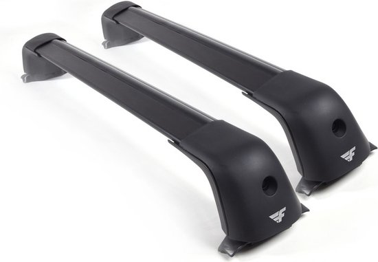 Galeries de toit adaptées pour Cupra Formentor à partir de 2020 barres de toit fermées - Aluminium - Capacité de charge élevée 100kg - Wingbar Zwart- Merk Farad