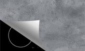 Inductie beschermer - Beton licht grijs - Inductie mat - 81x52 cm - Werkbladbeschermer - Inductie kookplaat beschermer - Inductie protector - Keuken decoratie - Industrieel - Afdekplaat inductie
