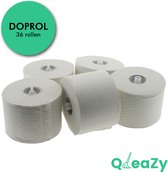 QleaZy DOPROL - Papier Toilettes toilette 36 rouleaux - 2 plis 100 mètres Papier toilette