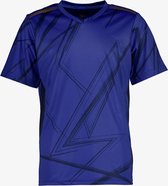 Dutchy Dry kinder voetbal T-shirt blauw - Maat 122/128