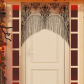Fiestas Guirca - Deurgordijn vleermuizen (95 x 100 cm) - Halloween - Halloween Decoratie - Halloween Versiering