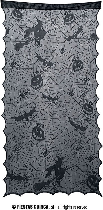Fiestas Guirca - Rideau de porte Halloween (195 x 100 cm)
