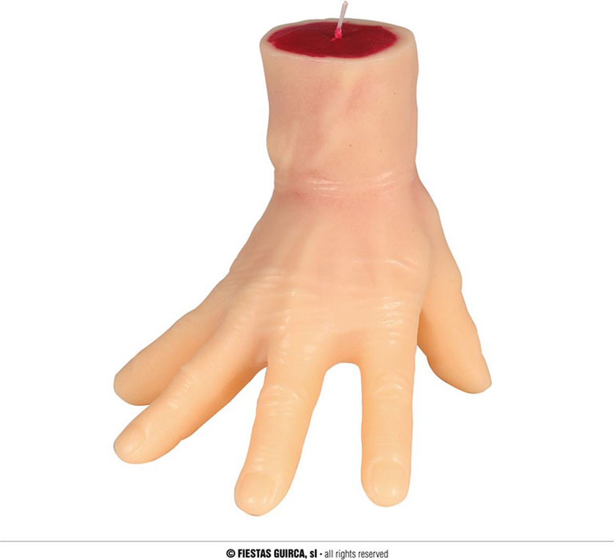 Fiestas Guirca - Decoratie hand kaars - Halloween - Halloween Decoratie - Halloween Versiering