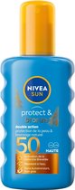 NIVEA SUN 50 SPF Protect&Bronze double action