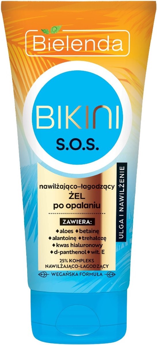 Bikini hydraterende en verzachtende aftersun gel S.O.S 150ml