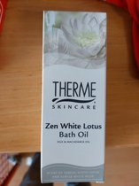 Therme zen white lotus bath oil voordeel verpakking 6 stuks