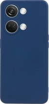 Coverup Colour TPU Back Cover - Geschikt voor OnePlus Nord 3 Hoesje - Metallic Blue