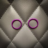 Gaming Accent Ringen - geschikt voor de Playstation 5 controller - 1 set = 2 ringen - paars