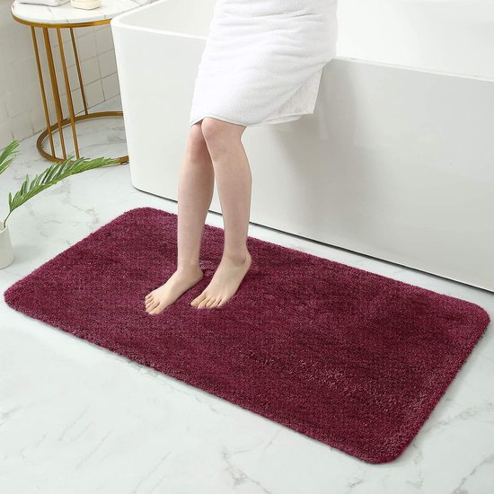 EWFAS Tapis De Bain Antidérapant,Tapis Moelleux en Microfibre