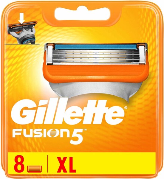 Gillette Fusion 5 - Scheermesjes/navulmesjes - 8 Stuks