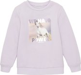 TOM TAILOR artwork sweatshirt Meisjes Trui - Maat 104/110