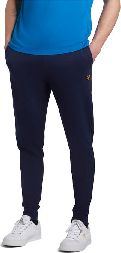 Lyle and Scott - Joggingbroek Donkerblauw - Heren - Maat M - Slim-fit