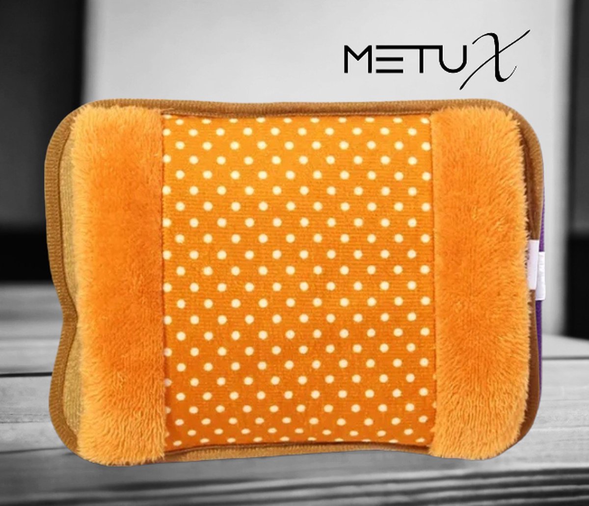 Goedkoopste MetuX® - Elektrische Handwarmer Kruik - Warmwater Kruik - Handwarmer - Handenwarmer - Babykruik - Draadloos en oplaadbaar - Handwarmers Herbruikbaar - Kruik Elektrisch - Elektrische Kruik Met Handwarmer Licht Bruin Warmwaterkruik - Licht Bruin