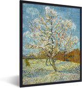Cadre photo avec affiche - Pêcher en fleurs - Vincent van Gogh - 60x80 cm - Cadre pour affiche