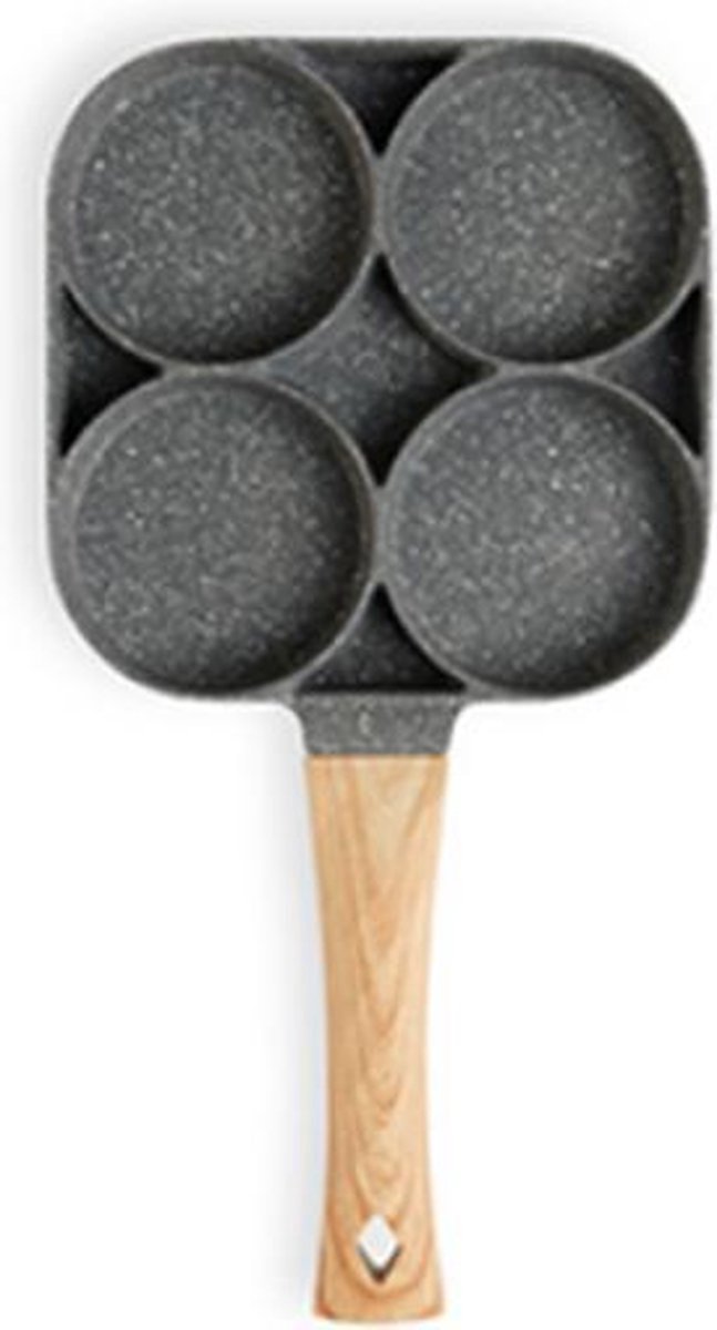 Eierpan - Marmer Coating - 19cm