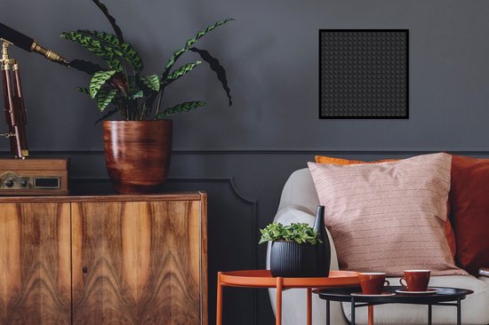 Affiche avec cadre Lego - Image - Zwart - 40x40 cm