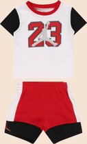 Jordan set met t-shirt en shorts ( 2-delig) basketbal kledingset Maat: 18 maanden