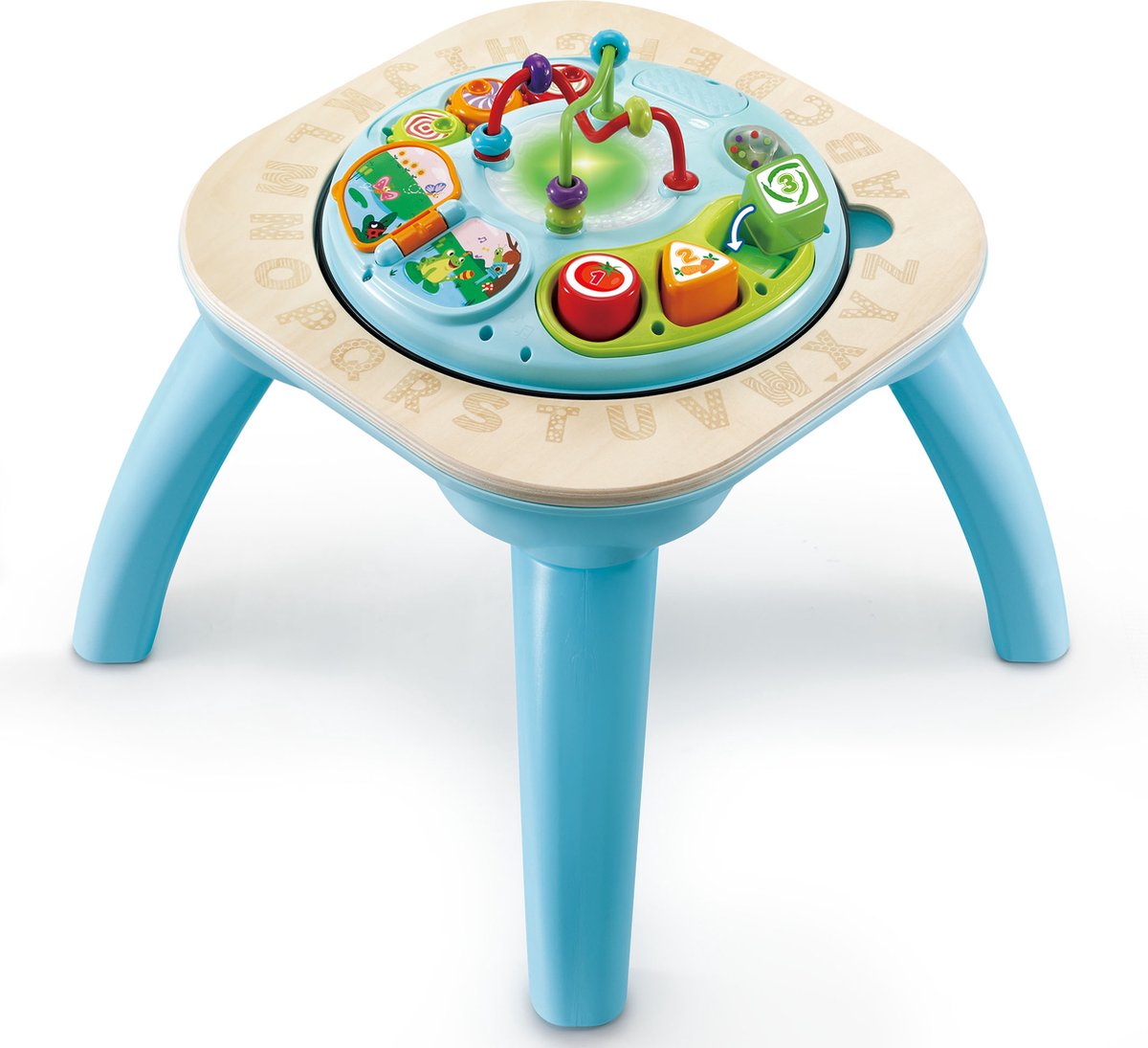 VTech Draai & Leer Speeltafel - Montessori Speelgoed - Educatief & Interactief - Activiteiten Tafel - Kindertafel met Cijfers, Letters & Meer - Vanaf 9 Maanden — afbeelding 7