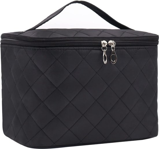 Make-up, organizer, grote uptas, meisjes, wastas, zwart