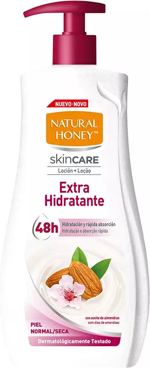 Natural Honey Aceite Almendras Dulces Hidratante Loción Dosificador 700ml
