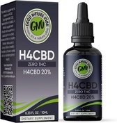 H4CBD olie 20% Full spectrum - Revolutionaire krachtigere CBD variant - Ontdek nu premium H4CBD - MCT olie voor optimale opname - Vegan - Good nature vibe - 10ml per verpakking, 240 druppels