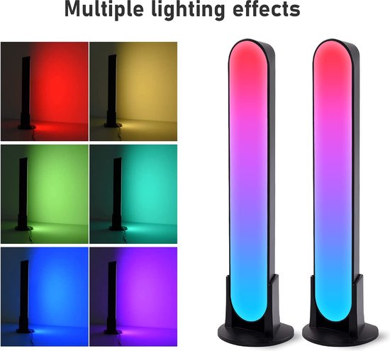 Lampe LED intelligente,Smart LED lampe,Lampes D'ambiance,Barres