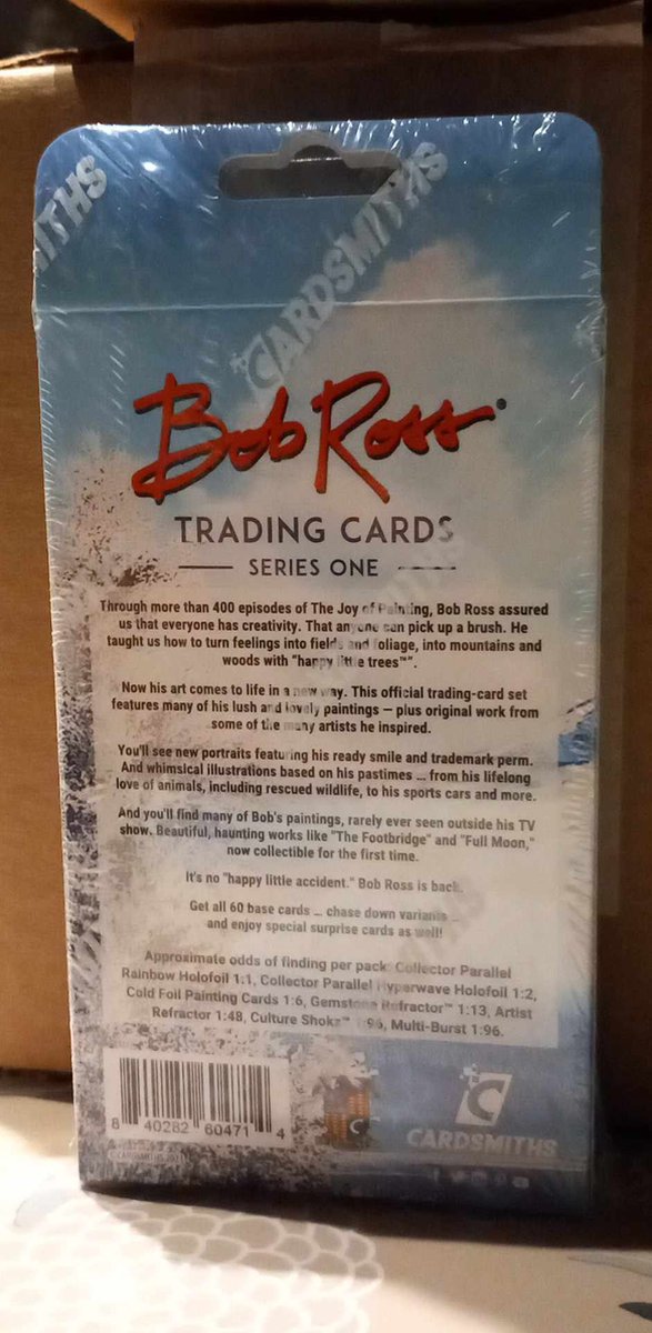 Bob Ross Trading Cards Series One Cardsmiths Verzamelkaarten Games bol