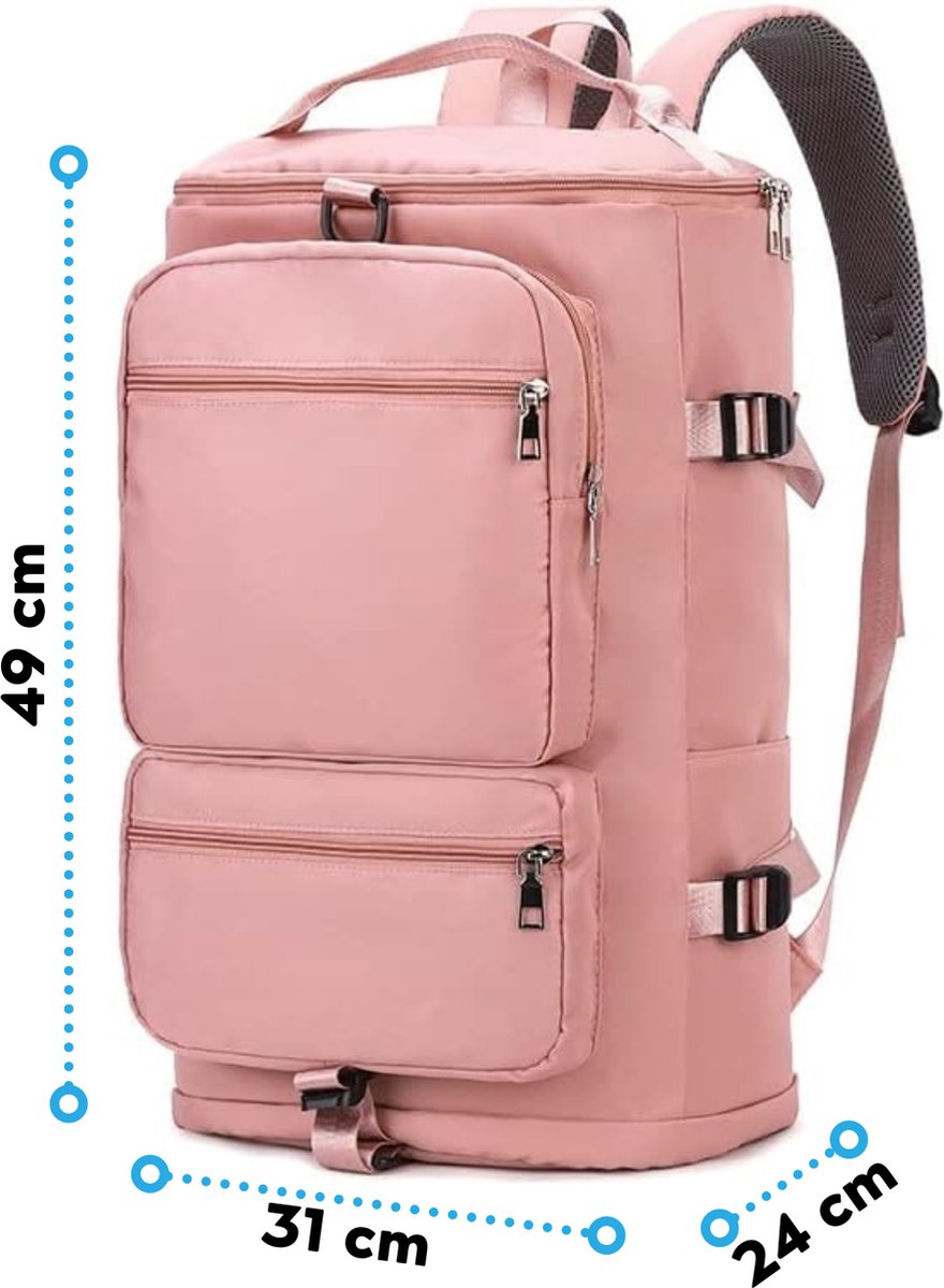 Sac De Voyage Moyen Pour Femme 45L Léger Sac Weekend Femme Sac De