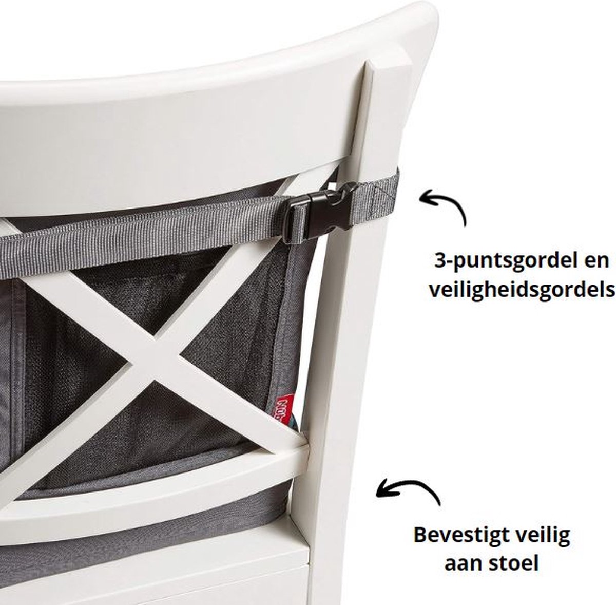 Siège Rehausseur Pliable Nuby - Pour Enfant 6 Mois à 8 Ans, Imperméable, Portable Avec Sangle - 8