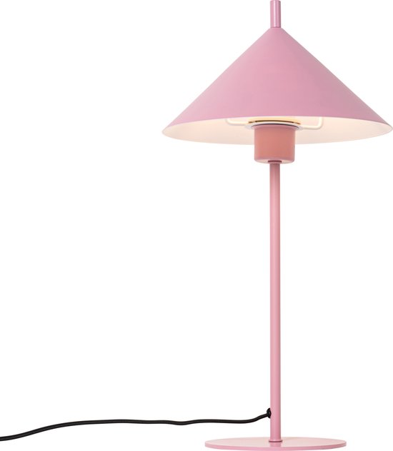 QAZQA triangolo - Lampe de table Design - 1 lumière - H 50 cm - Rose - Salon | Chambre à coucher | Cuisine