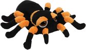Suki gifts Pluche knuffel spinnen 2x stuks - tarantulas - 22 cm - speelgoed