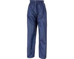 Result Regenbroek - volwassenen - blauw - nylon XXXL