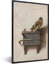 Chardonneret - Peinture de Carel Fabritius 60x90 cm