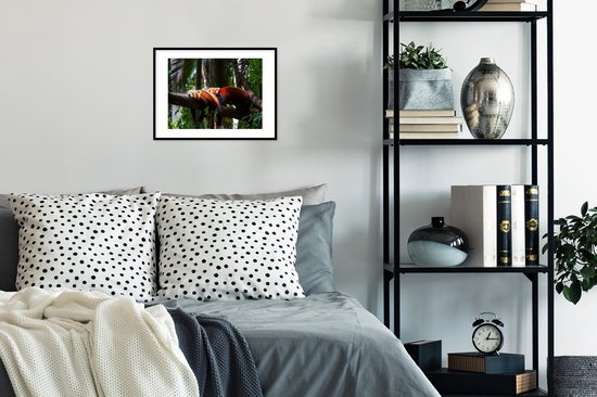 Pandas rouges dans les arbres 30x20 cm - petit