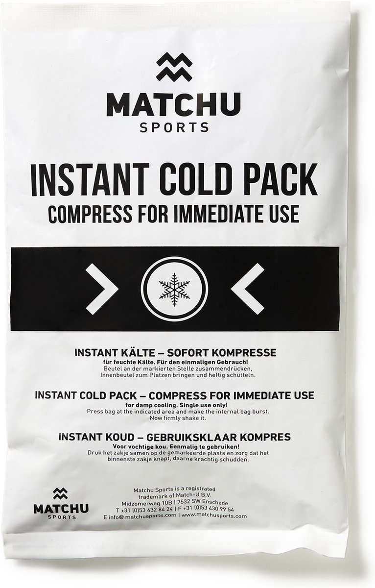 Goedkoopste Matchu Sports - Ice Pack set - Instant cold packs - 12 stuks