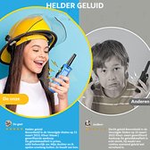 Walkie Talkie voor Kinderen - Buitenspeelgoed - 3 KM- 8 Beschikbare Kanalen - 102 Gram - 3-12 Jaar - Blauw