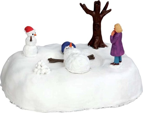 LEMAX - Snowman angel bo 4.5v