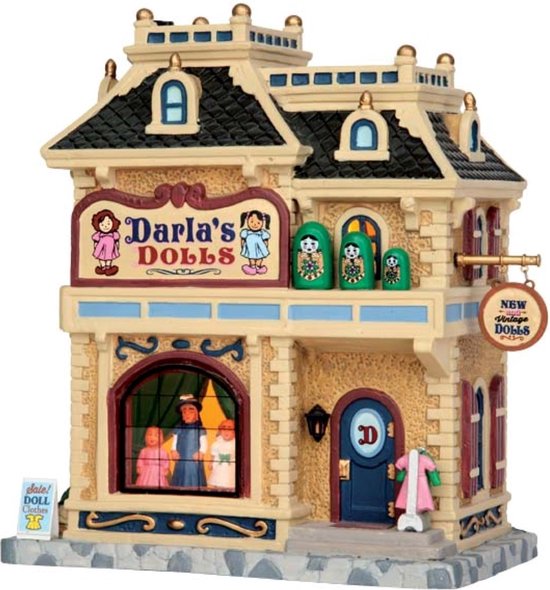 Lemax - Darla's Dolls, B/o Led uit de 2017 Collectie