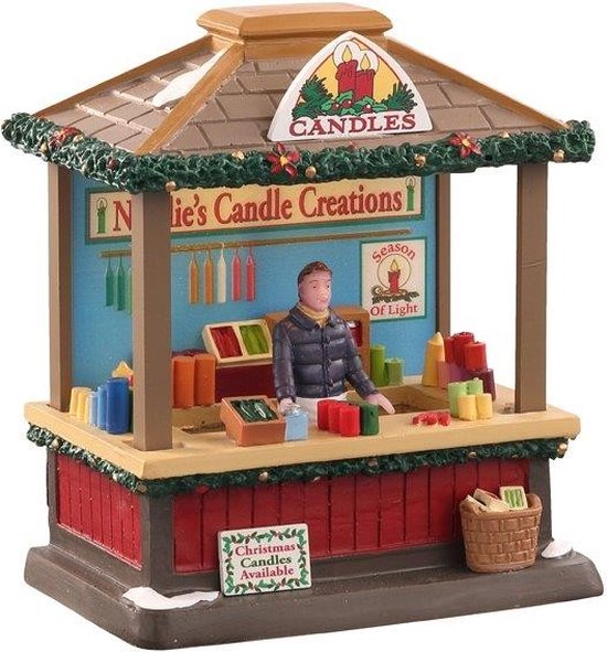 Lemax - Christmas Candles, B/o (3v) - Kersthuisjes & Kerstdorpen