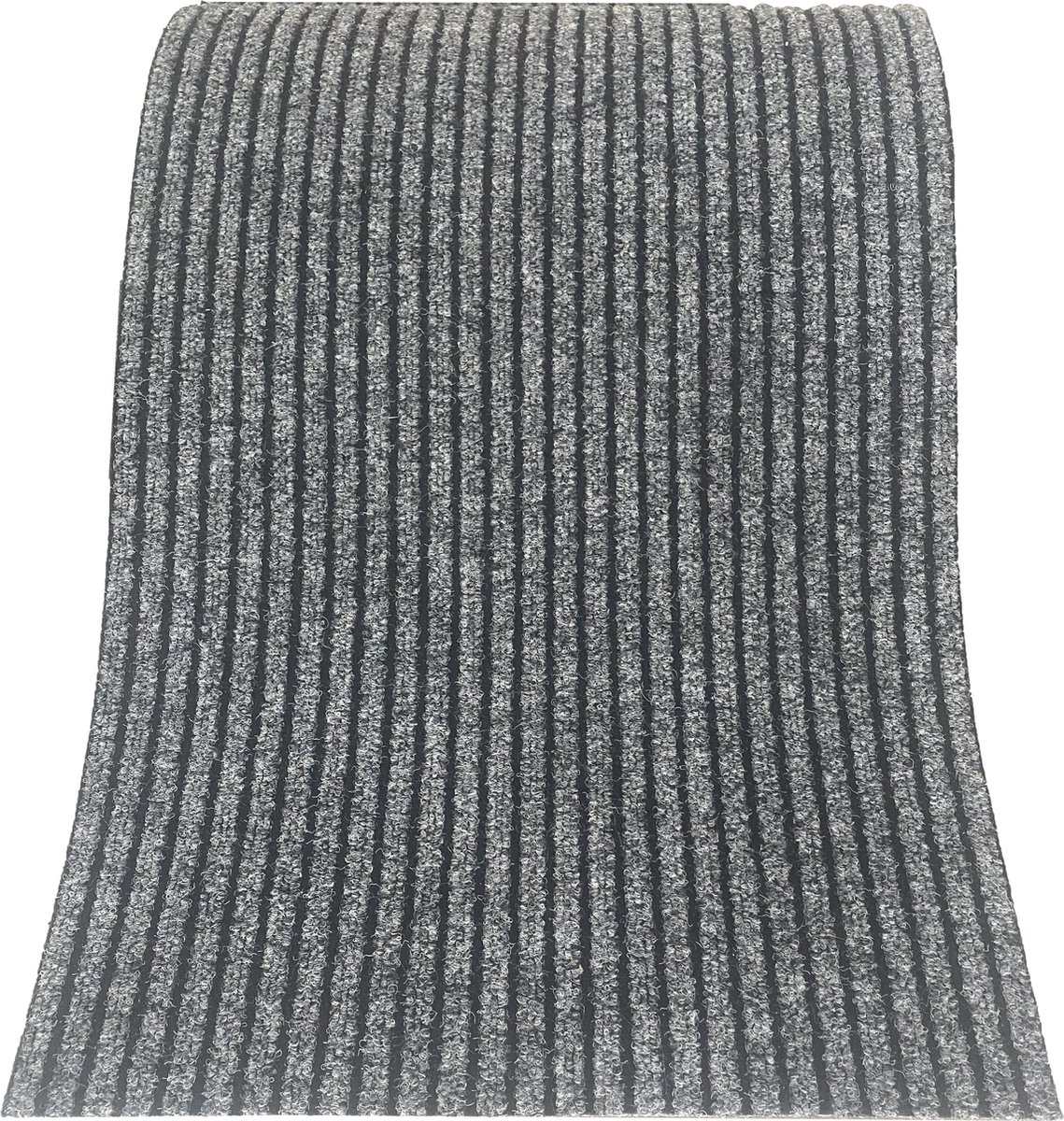 JYG Vloerkleed STRIPE - Keukenmat - Keukenloper - Anti Slip - 100x900cm - Grijs