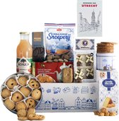 Coffret cadeau - Holland Package nr 14 - Package avec livre "Cookbook of Utrecht" et diverses spécialités hollandaises