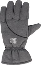 Heatkeeper - Ski handschoenen heren - Grijs - L/XL - 1-Paar - Ski handschoenen heren wintersport