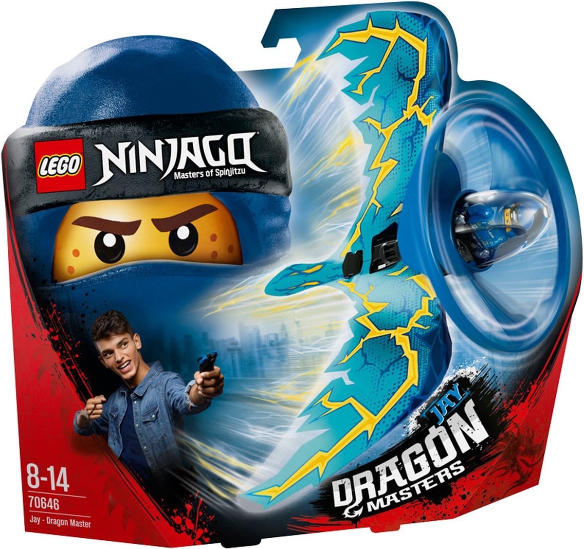 LEGO NINJAGO Drakenmeester Jay - 70646 - LEGO