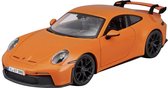 Bburago Porsche 911 GT3 2021, orange 1:24 Auto