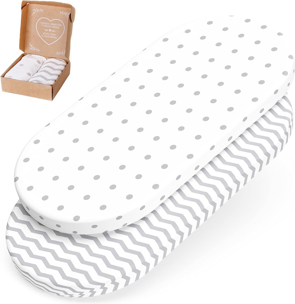 MimaDu Drap Housse 70x140 Bebe Drap Housse lit Bebe 70x140 Drap