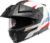 Schuberth E2 Defender White Blue Modular Helmet XL - Maat XL - Helm