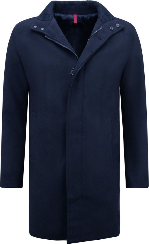 VIVICOLOR Heren ingekeepte kraag wollen trenchcoat heren wolmix klassieke erwtenjas, 31, 3XL VIVICOLOR Heren ingekeepte kraag wollen trenchcoat heren wolmix klassieke erwtenjas, 31, 3XL