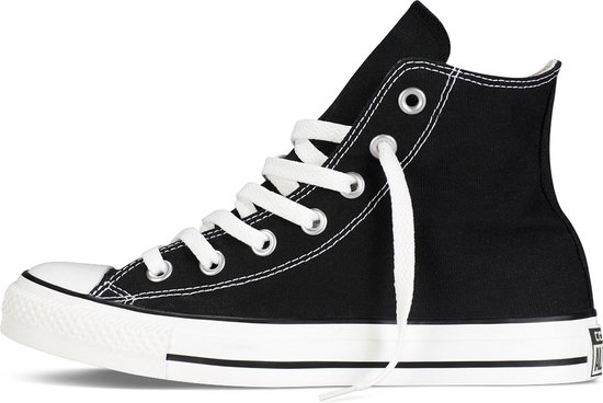 Converse All Star Sneakers Hoog - Black/White