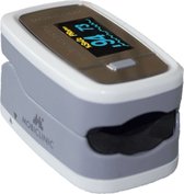 Mobiclinic PX-01 - Saturatiemeter - Vinger Pulse Oximeter - Zuurstof meter - OLED scherm met plestimografische golf